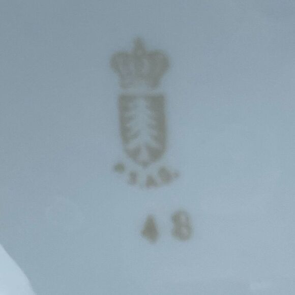 Antique Schönwald R.S.A.G. Bavaria Porcelain Covered Serving Dish, Platter, & Gr - Picture 11 of 14